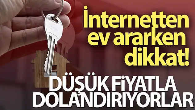 Kiralık ev ilanı ile dolandırılmayın
