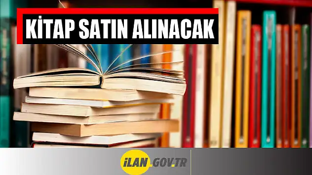 Kitap satın alınacak