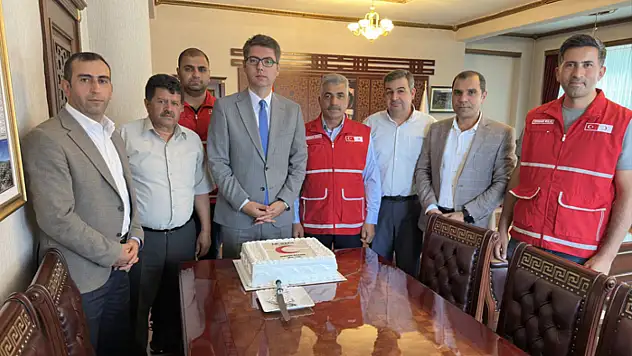 Kızılay Şube Başkanından Karaloğlu'na ziyaret