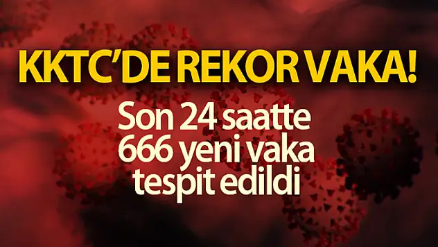 KKTC'de 2021'in son gününde rekor vaka