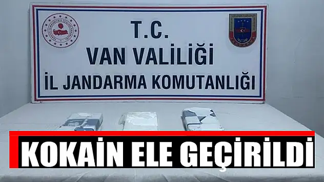 Kokain ele geçirildi