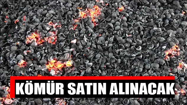 Kömür satın alınacak