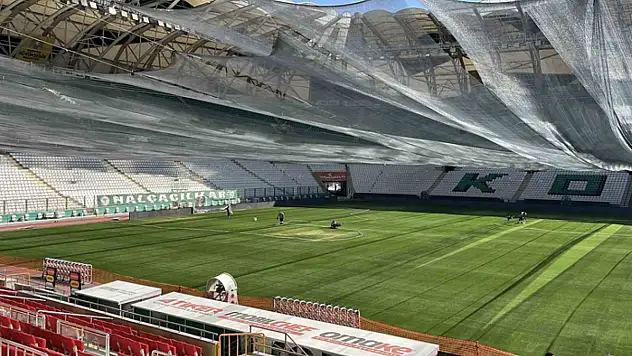 Konyaspor'da stadyum yenileme çalışmaları
