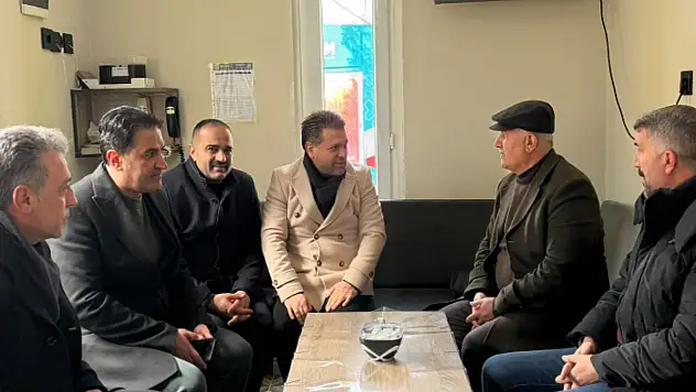 Kuşan'dan esnaf ziyareti