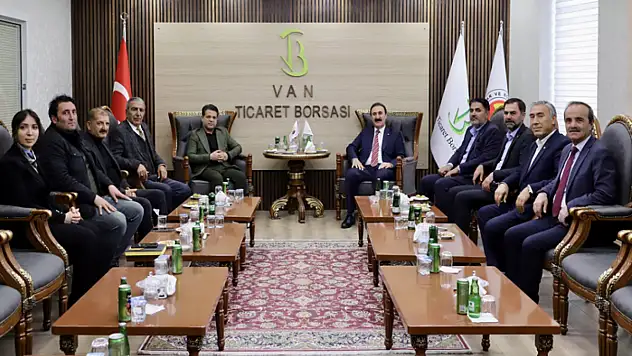 Kuşan'dan Van Ticaret Borsası'na ziyaret