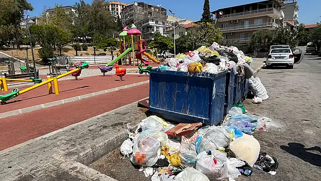 Maaş krizi sürüyor: İşçiler parasız, sokaklar çöp dolu