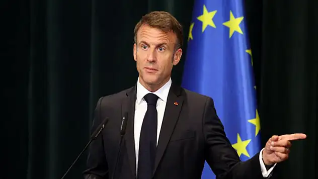 Macron'dan Gazze'ye insani yardımların yeniden başlatılması çağrısı
