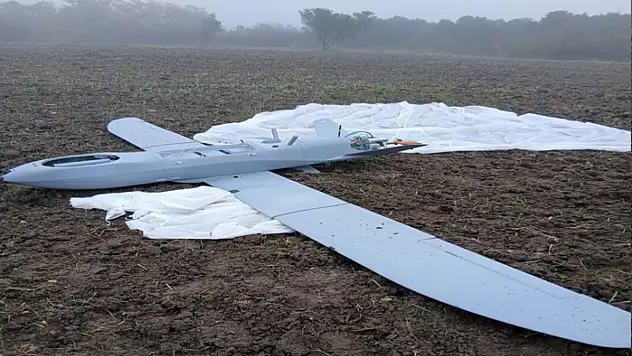 Manyas'ta düşen İHA, inceleme için Ankara'ya gönderildi