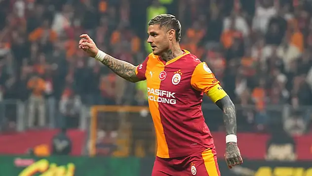 Mauro Icardi, Galatasaray'da 100. maçına çıktı