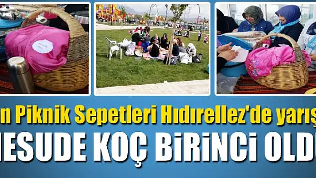Van Piknik Sepetleri Hıdırellez'de yarıştı: Mesude Koç birinci oldu