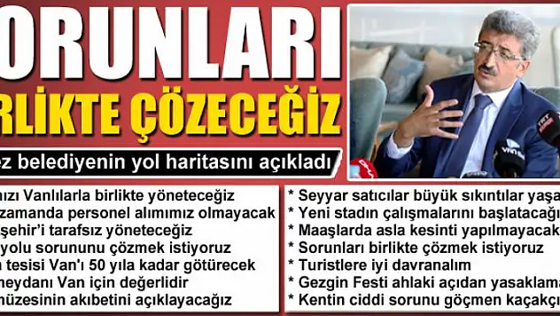 SORUNLARI BİRLİKTE ÇÖZECEĞİZ