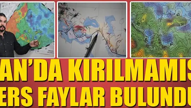 Van'da kırılmamış ters faylar bulundu