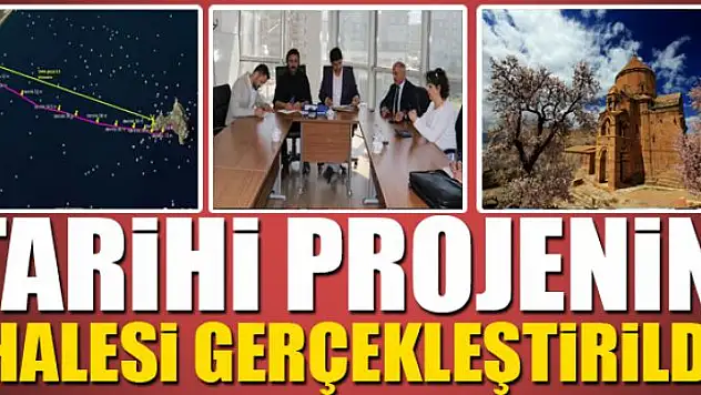 Tarihi projenin ihalesi gerçekleştirildi