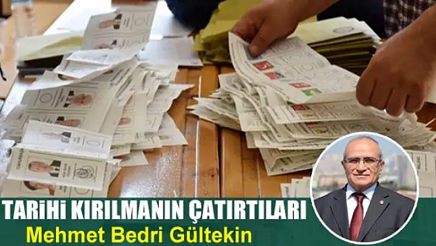Tarihi kırılmanın çatırtıları