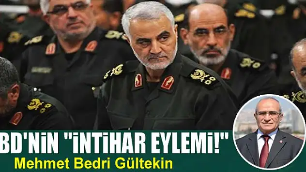 ABD'nin 'İntihar Eylemi!'
