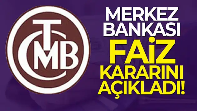 Merkez Bankası faizi değiştirmedi