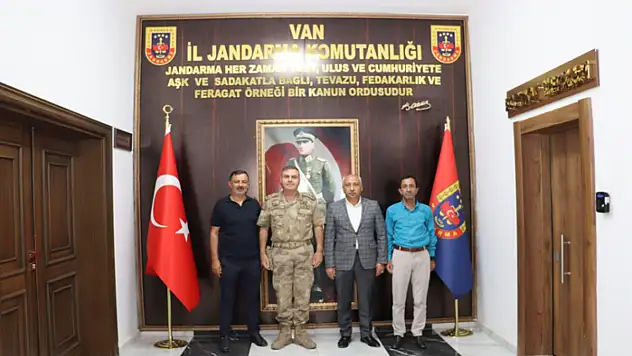 MHP'den Tuğgeneral Avkıran'a ziyaret
