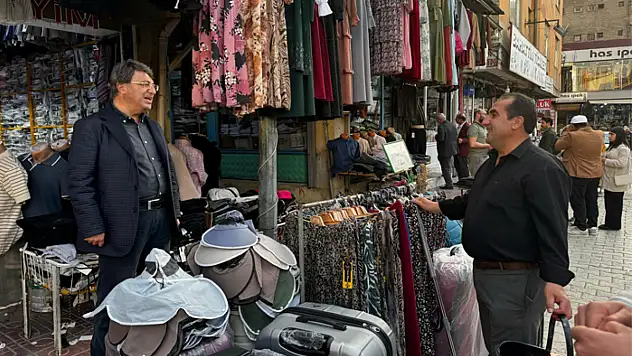 Milletvekili Türkmenoğlu'ndan esnaf ziyareti