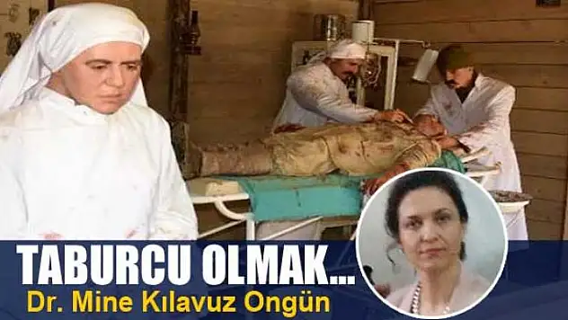 Taburcu olmak…