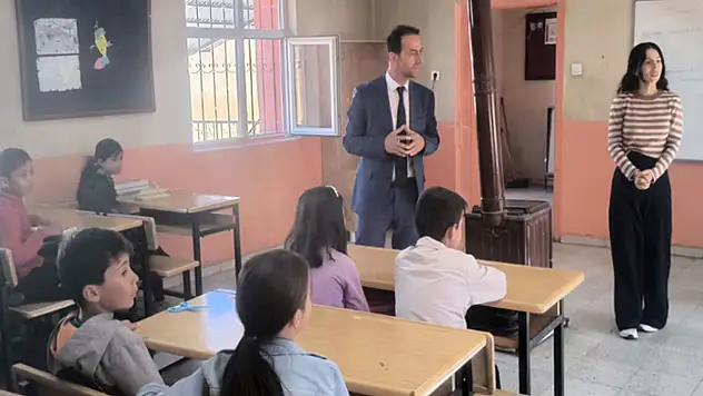 Müdür İnan'dan Saygın İlkokulu'na ziyaret