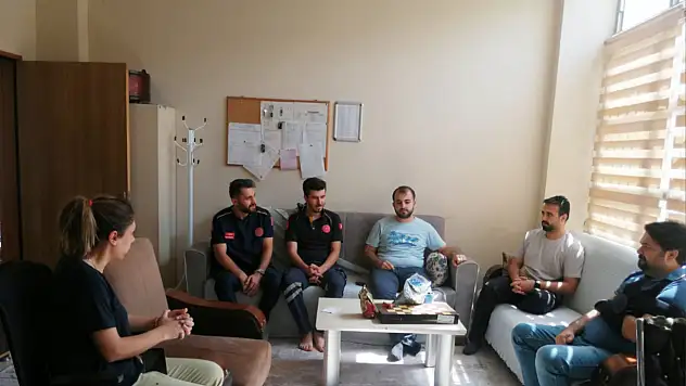 Müdür Tosun'dan sağlık istasyonu ziyareti