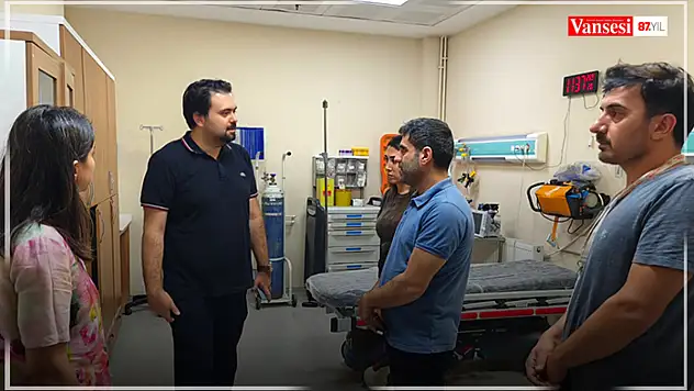 Müdür Tosun'dan Gürpınar Devlet Hastanesi'ne ziyaret
