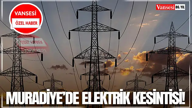 Muradiye'de elektrik kesintisi!