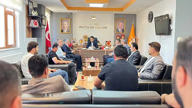 MÜSİAD'tan AK Parti İpekyolu İlçe Başkanlığı'na ziyaret