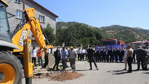 Mutki'de doğal gaz sevinci