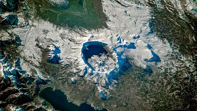 NASA Van Gölü, Nemrut ve Tatvan'ı fotoğrafladı