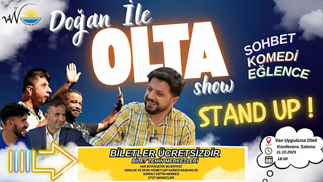 Olta Show ekibi Vanlılarla buluşuyor