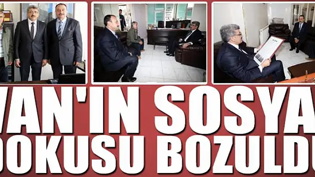 VAN'IN SOSYAL DOKUSU BOZULDU