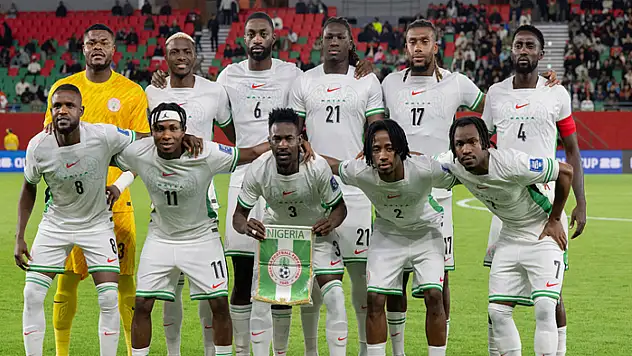 Osimhen, Onuachu ve Ndidi, Nijerya'nın Afrika Kupası kadrosunda yer aldı