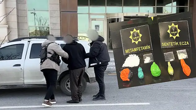 Otobüs yolcusunda uyuşturucu ele geçirildi