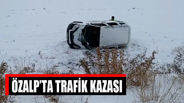 Özalp'ta trafik kazası
