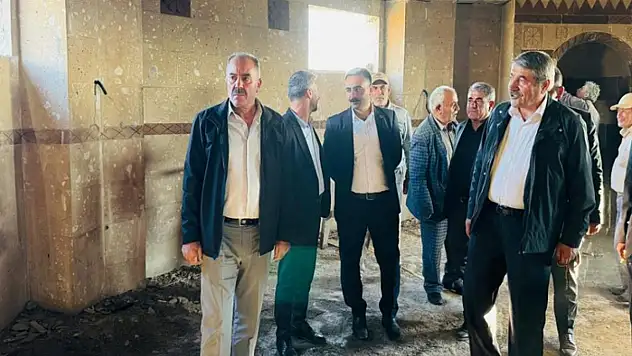 Patnos'ta seyir tepesi çalışmaları yerinde incelendi