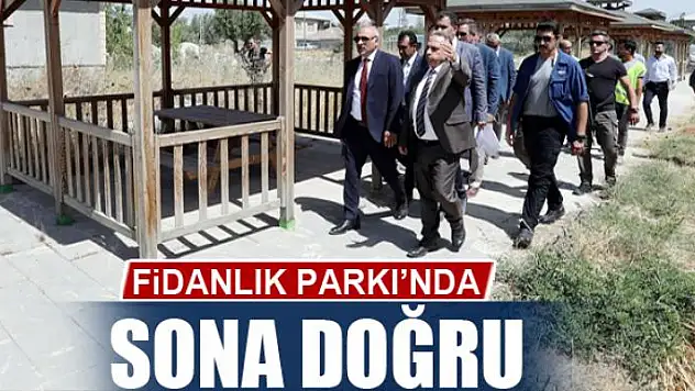 FİDANLIK PARKI'NDA SONA DOĞRU 