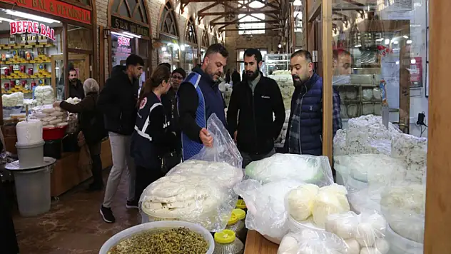 Peynirciler Çarşısına sıkı denetim