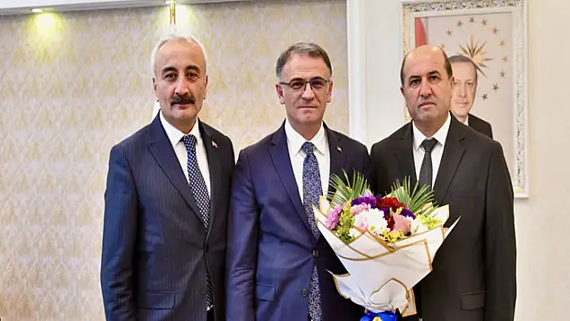 PTT yetkililerinden Vali Balcı'ya ziyaret