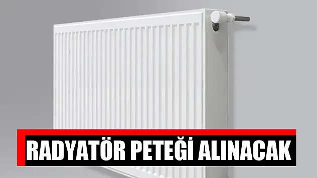 Radyatör peteği alınacak
