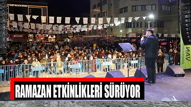 Ramazan etkinlikleri sürüyor