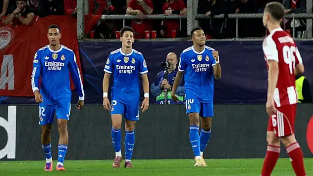 Real Madrid, Mbappe'nin 4 golüyle kazandı