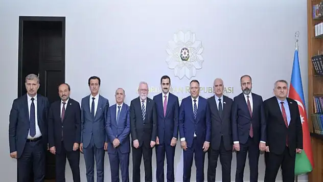 Rektör Şevli, Azerbaycan'da resmi temaslarda bulundu