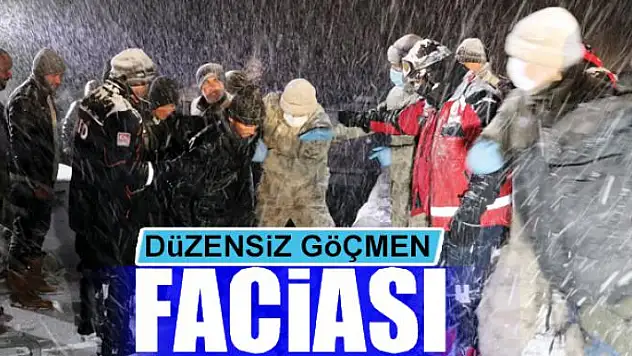 DÜZENSİZ GÖÇMEN FACİASI
