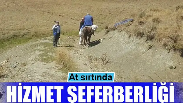 At sırtında hizmet seferberliği