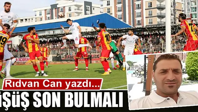 Düşüş son bulmalı 