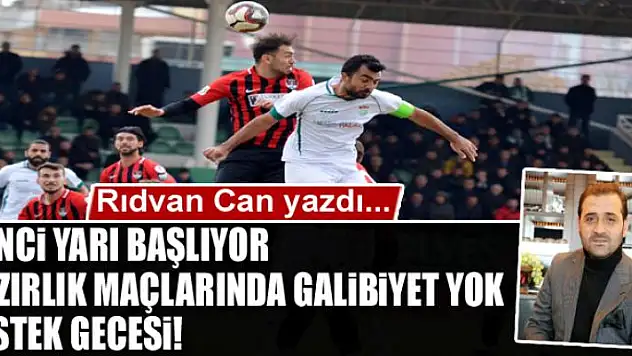 İkinci yarı başlıyor