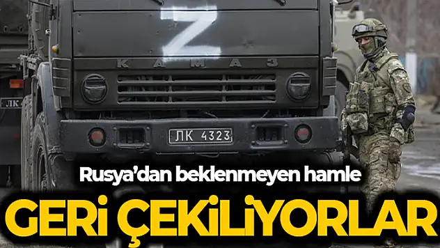 Rusya, Ukrayna'dan ilhak ettiği Herson'dan çekiliyor