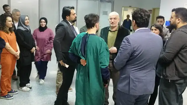 Sağlık Bakanlığı saha koordinatörleri Van'da incelemelerde bulundu