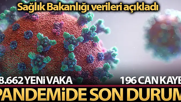 Sağlık Bakanlığı, Türkiye'nin son 24 saatlik korona virüs tablosunu açıkladı